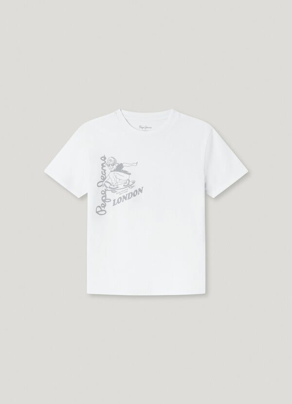 Pepe Jeans camiseta estampada fit relaxed