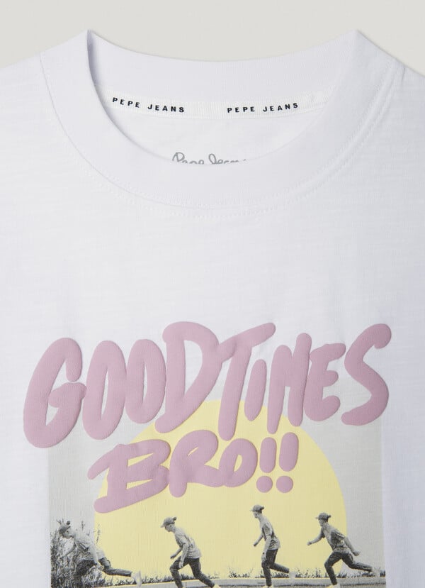 Pepe Jeans Camiseta Estampado Fotográfico