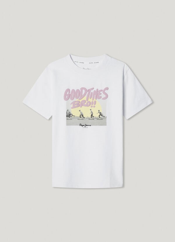 Pepe Jeans camiseta estampado fotográfico