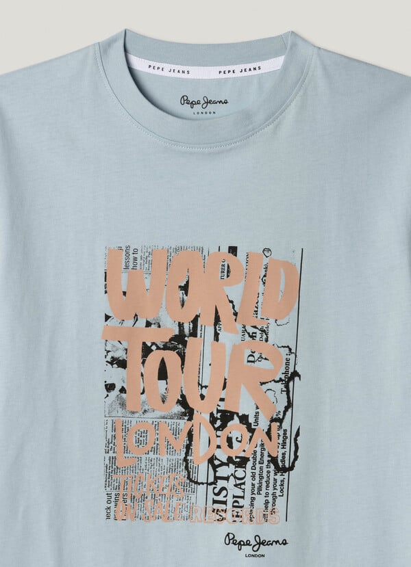 Pepe Jeans Camiseta Gráfico Estampado