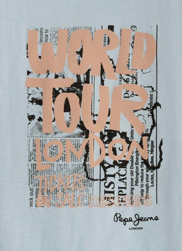 Pepe Jeans Camiseta Gráfico Estampado