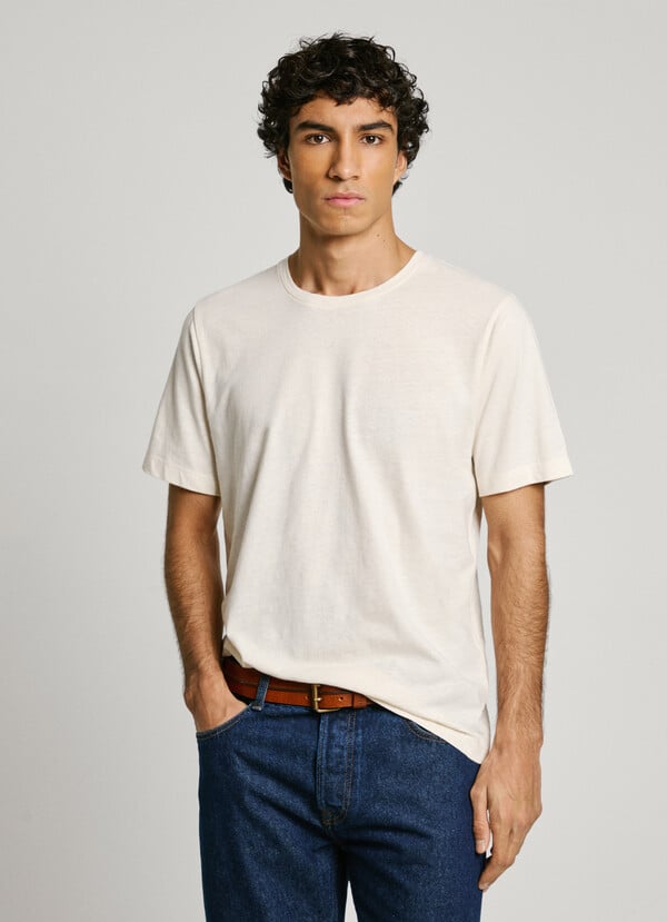 Pepe Jeans camiseta lisa fit regular