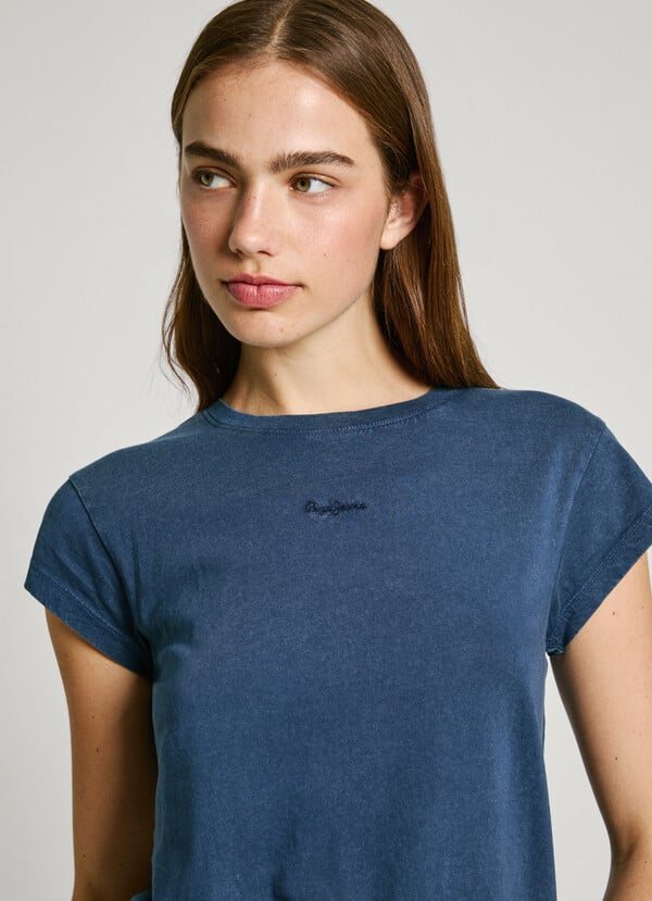 Pepe Jeans Camiseta Logo Bordado