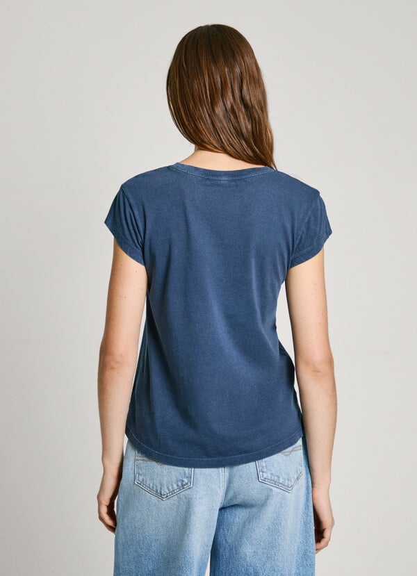 Pepe Jeans Camiseta Logo Bordado