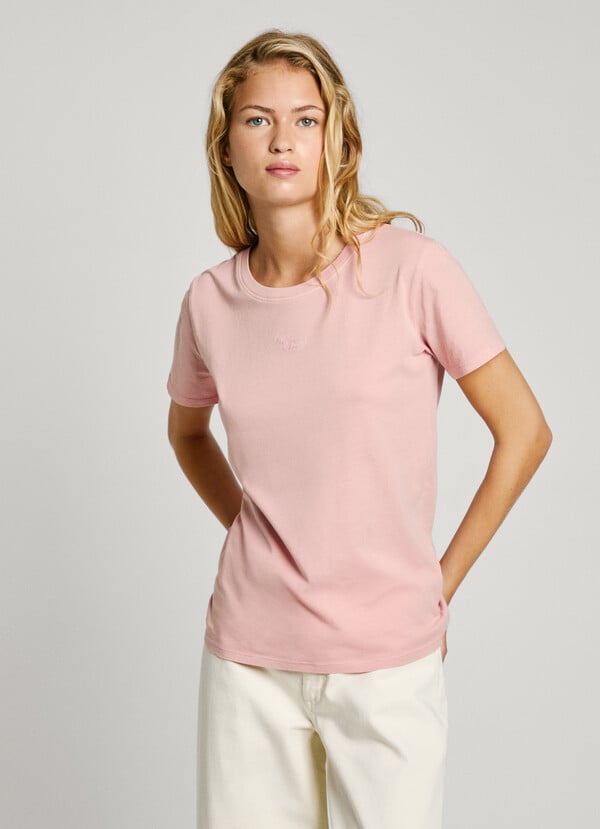 Pepe Jeans Camiseta Logo Bordado
