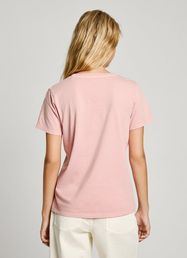 Pepe Jeans Camiseta Logo Bordado