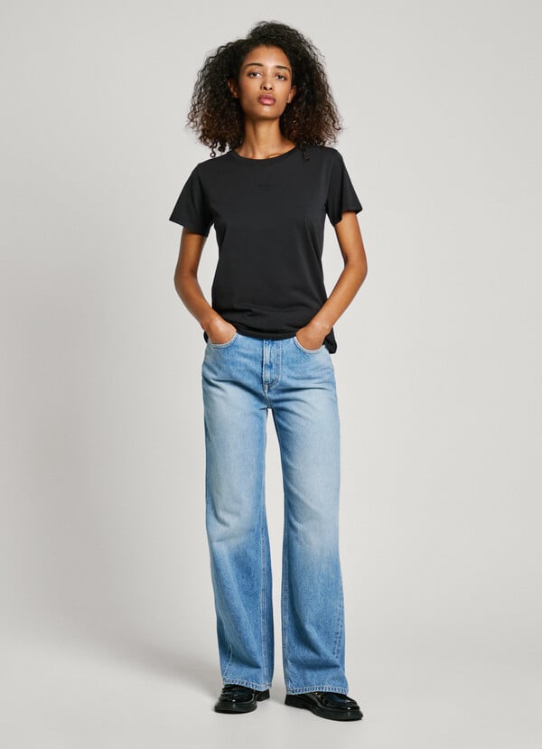 Pepe Jeans Camiseta Logo Bordado