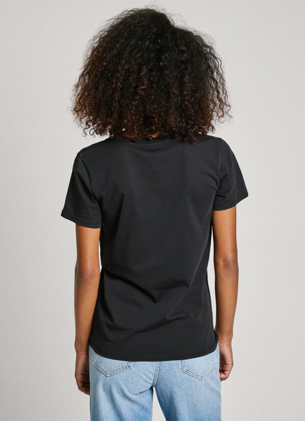 Pepe Jeans Camiseta Logo Bordado