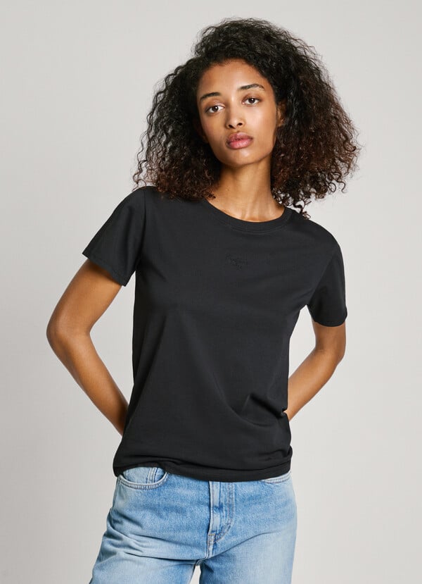 Pepe Jeans camiseta logo bordado