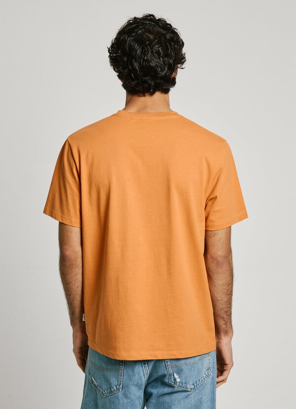 Pepe Jeans Camiseta Logo Bordado Fit Regular