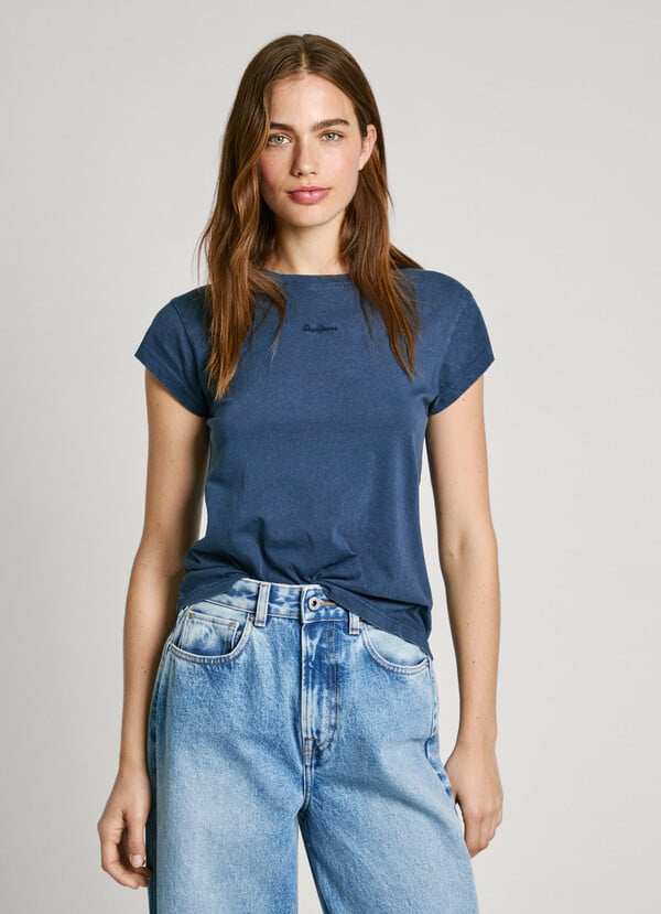 Pepe Jeans camiseta logo bordado