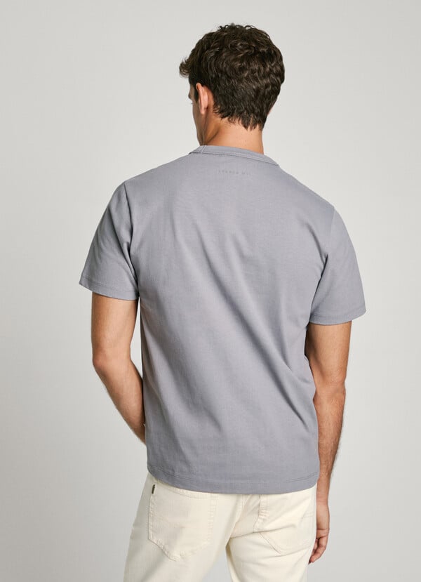 Pepe Jeans Camiseta Logo Con Parches Fit Regular