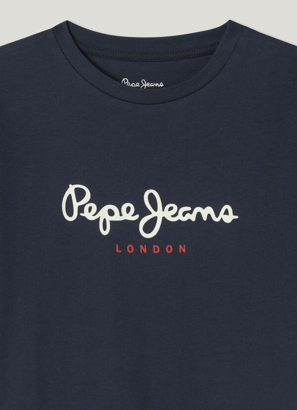 Pepe Jeans Camiseta Logo Estampado
