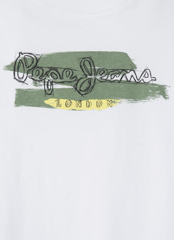 Pepe Jeans Camiseta Logo Estampado