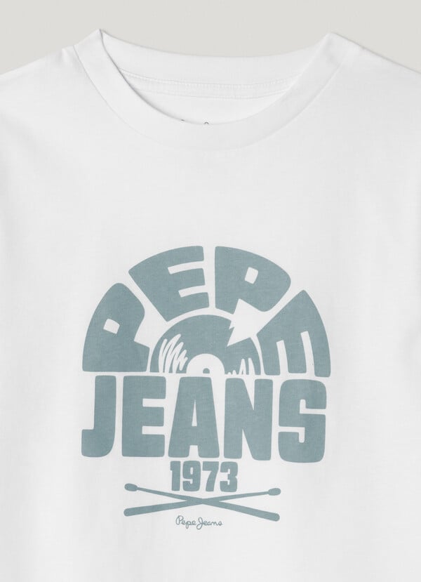 Pepe Jeans Camiseta Logo Estampado