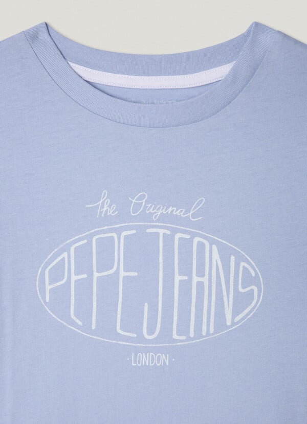 Pepe Jeans Camiseta Logo Estampado