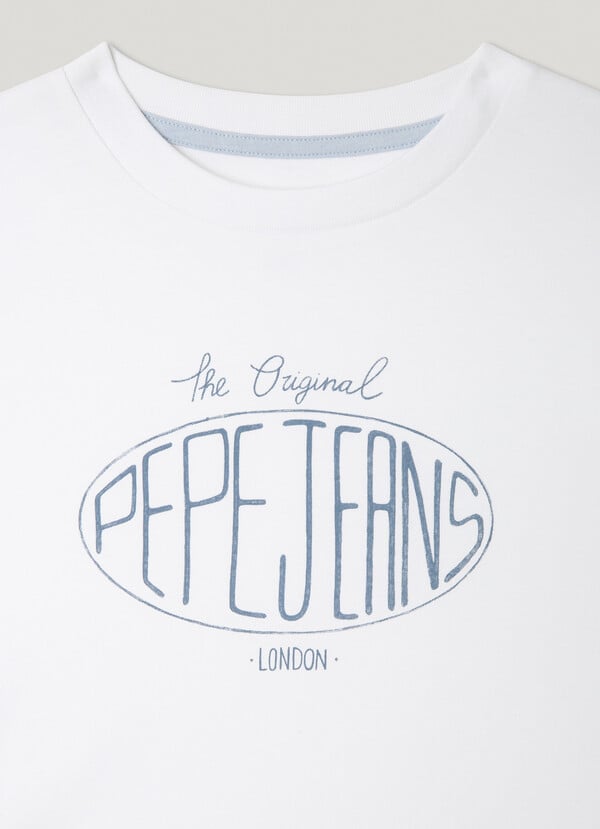 Pepe Jeans Camiseta Logo Estampado
