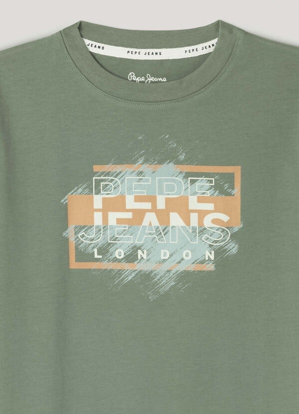 Pepe Jeans Camiseta Logo Estampado