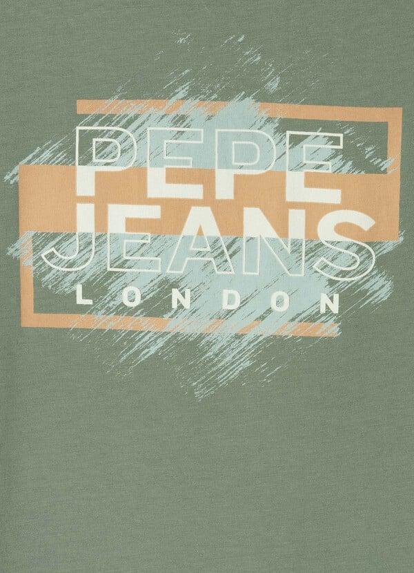 Pepe Jeans Camiseta Logo Estampado