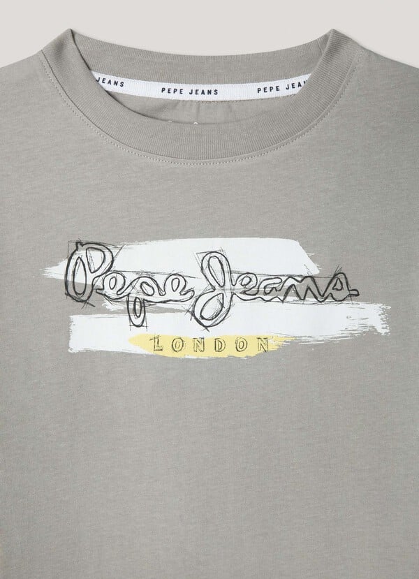 Pepe Jeans Camiseta Logo Estampado