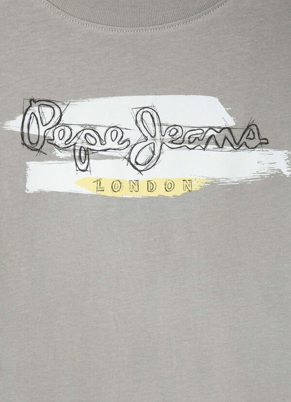 Pepe Jeans Camiseta Logo Estampado