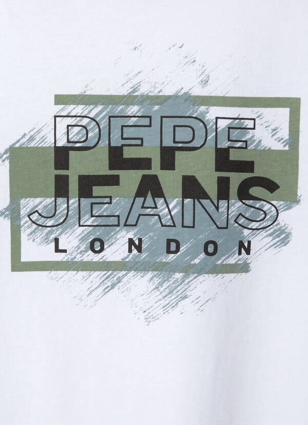 Pepe Jeans Camiseta Logo Estampado