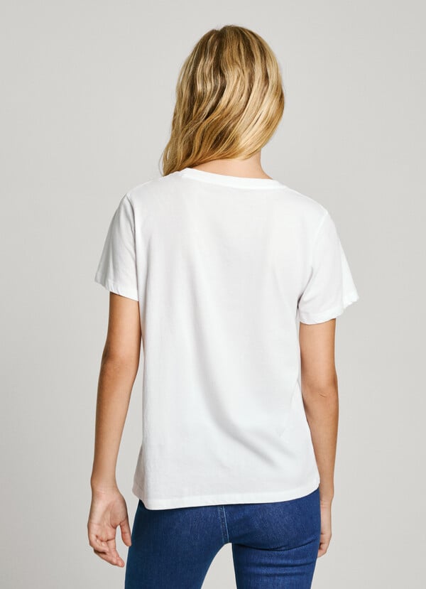 Pepe Jeans Camiseta Logo Estampado