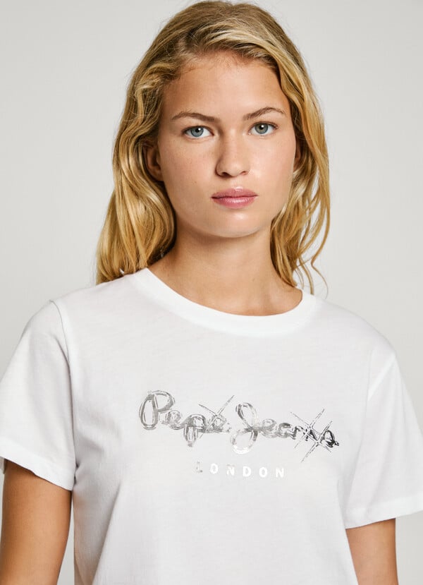 Pepe Jeans Camiseta Logo Estampado
