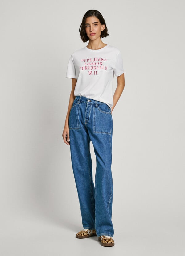 Pepe Jeans Camiseta Logo Estampado