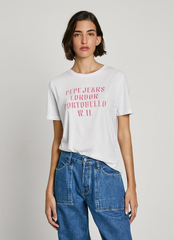 Pepe Jeans Camiseta Logo Estampado
