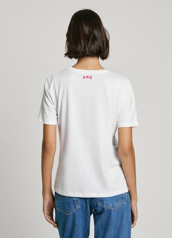 Pepe Jeans Camiseta Logo Estampado