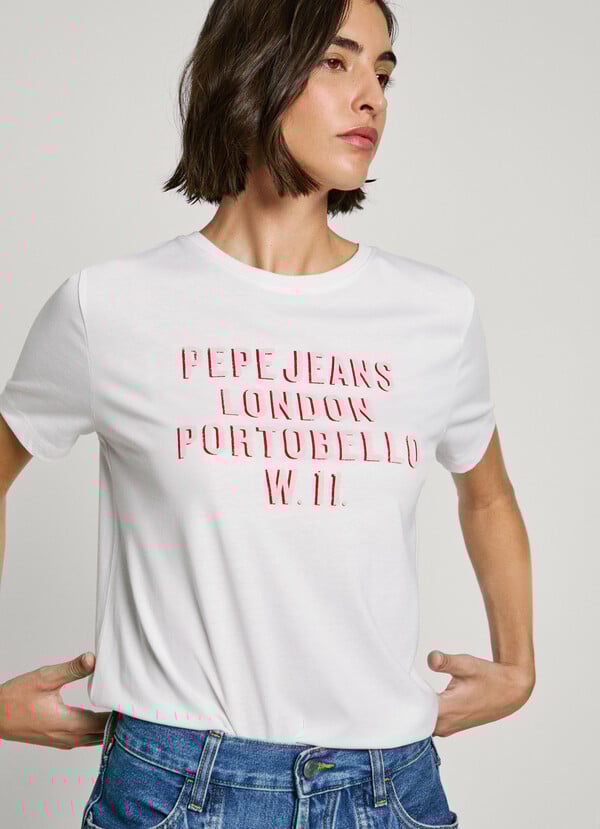 Pepe Jeans Camiseta Logo Estampado