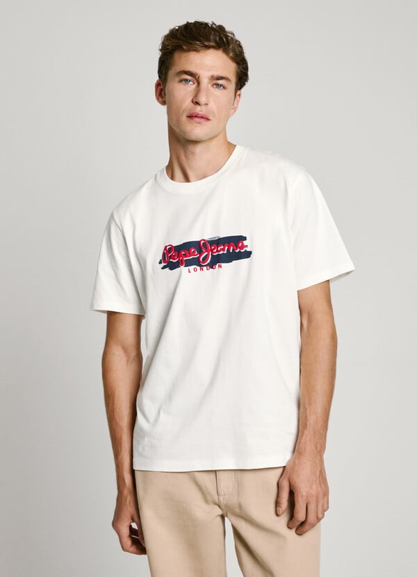 Pepe Jeans camiseta logo estampado fit regular