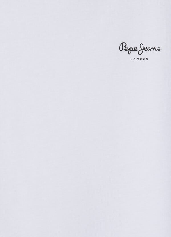 Pepe Jeans Camiseta Logo Estampado Fit Regular