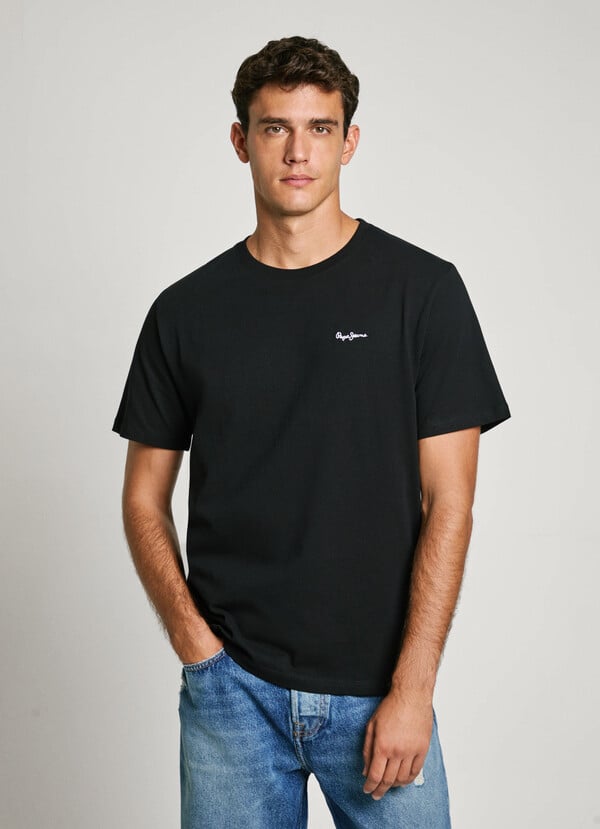 Pepe Jeans camiseta logo estampado fit regular