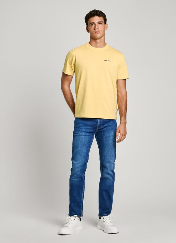 Pepe Jeans Camiseta Logo Estampado Fit Regular