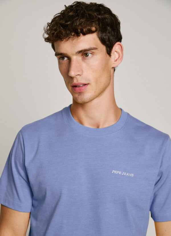 Pepe Jeans Camiseta Logo Estampado Fit Regular