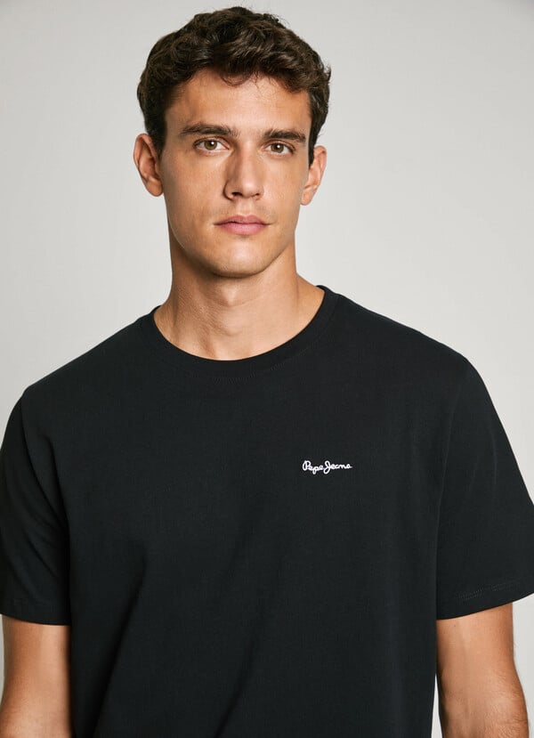 Pepe Jeans Camiseta Logo Estampado Fit Regular