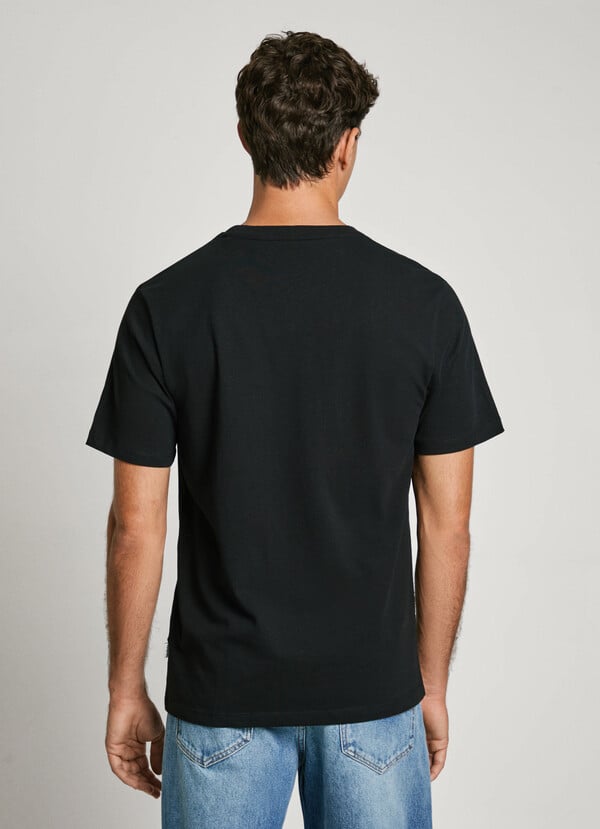 Pepe Jeans Camiseta Logo Estampado Fit Regular
