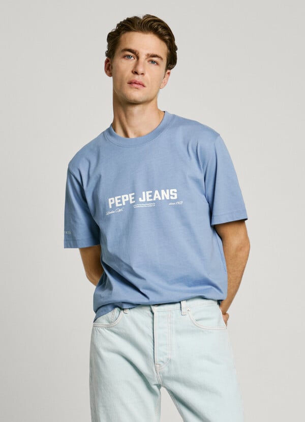Pepe Jeans camiseta logo estampado fit regular