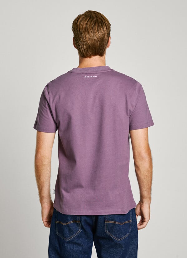 Pepe Jeans Camiseta Logo Estampado Fit Regular