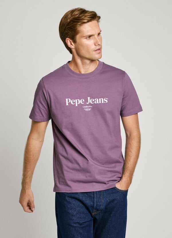 Pepe Jeans camiseta logo estampado fit regular