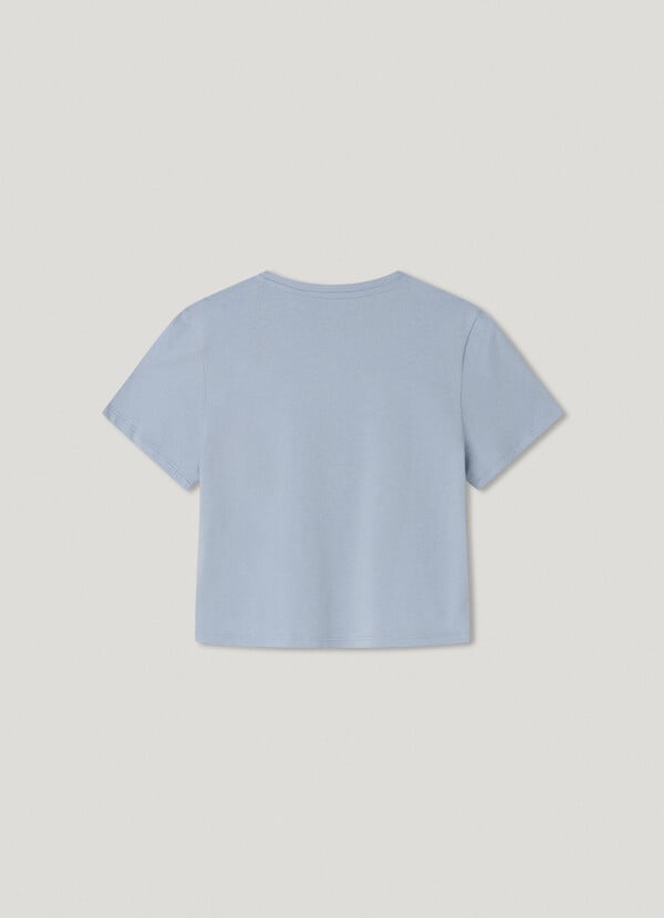 Pepe Jeans Camiseta Logo Estampado Fit Relaxed