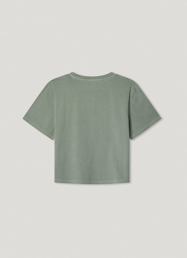 Pepe Jeans Camiseta Logo Estampado Fit Relaxed