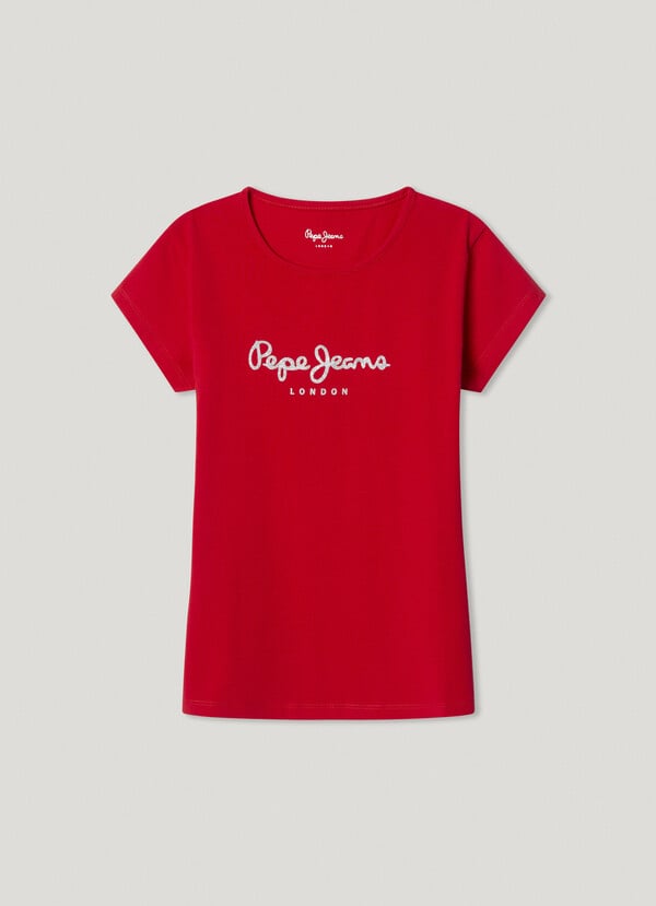 Pepe Jeans camiseta logo estampado fit slim
