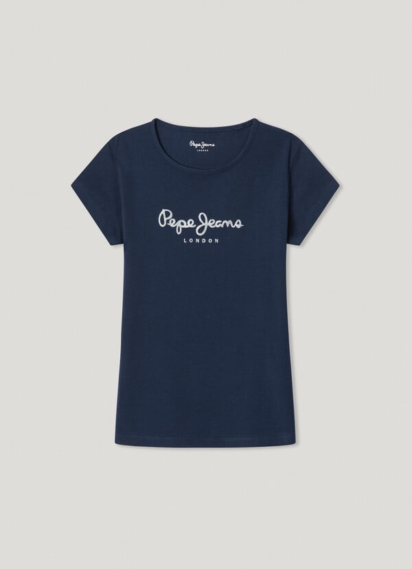 Pepe Jeans camiseta logo estampado fit slim