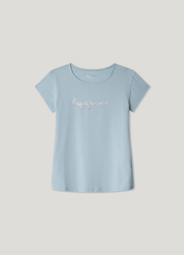 Pepe Jeans camiseta logo estampado fit slim