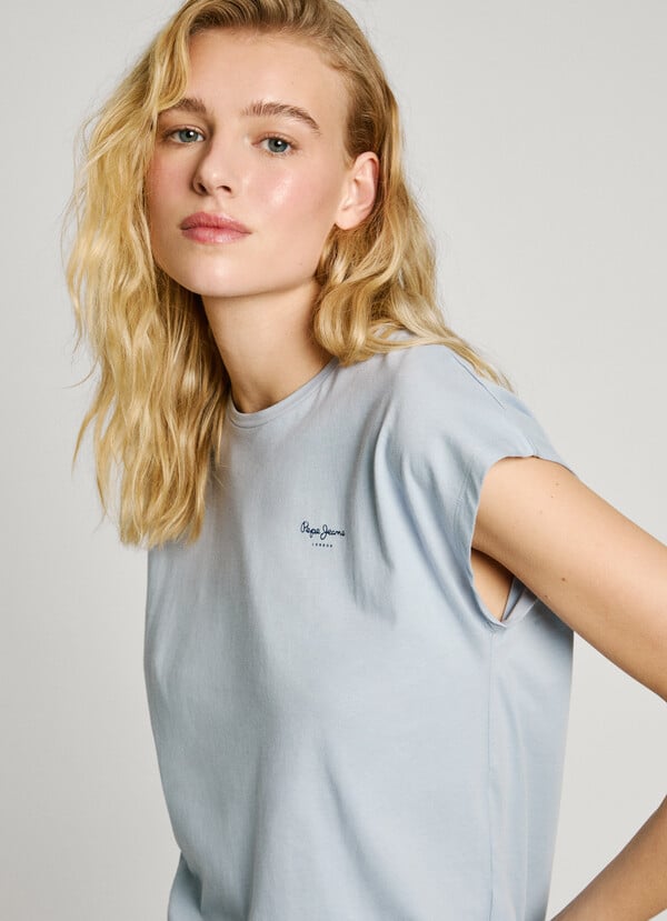 Pepe Jeans camiseta logo estampado fit slim