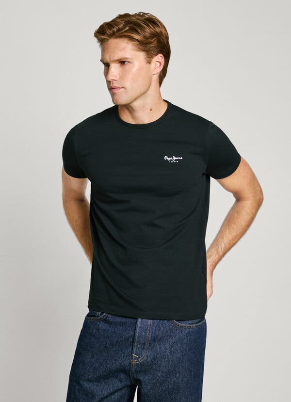 Pepe Jeans camiseta logo estampado fit slim