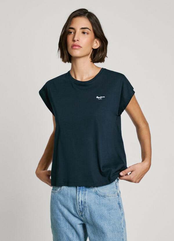 Pepe Jeans camiseta logo estampado fit slim
